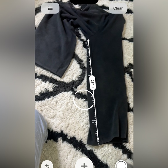 Zara Black Wide Leg Pants - Picture 5 of 5